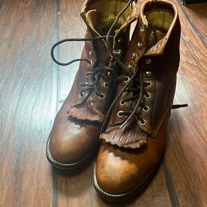 Justin’s Lace Up Boots